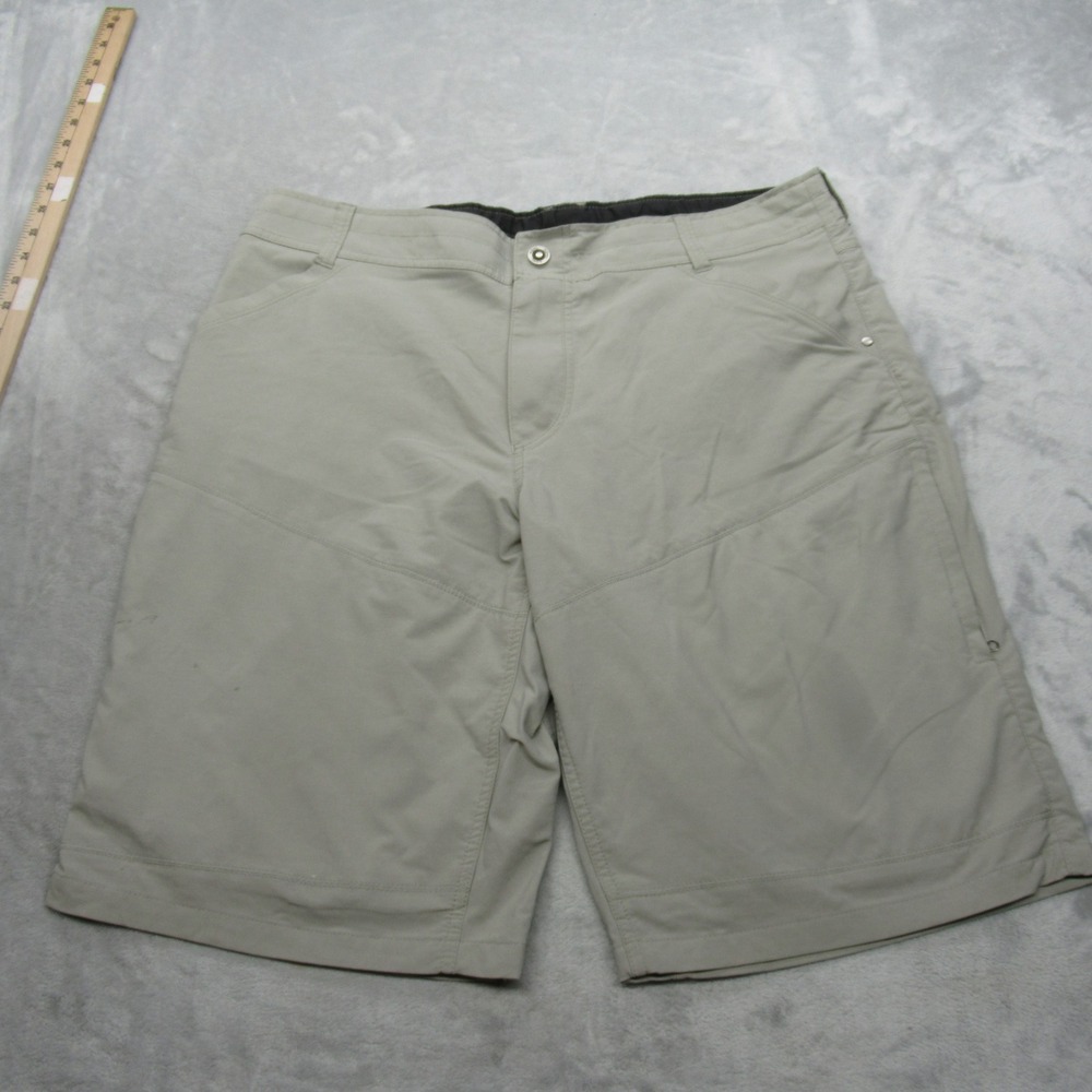 Kuhl Renegade Shorts‎ Men 38 Stone Lightweight Outdoor Water Resistant Hiking